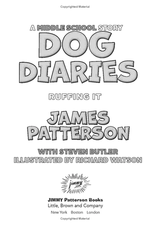 bộ dog diaries 5: ruffing it: a middle school story