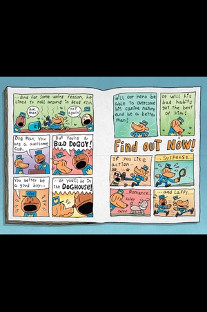 bộ dog man #2: dog man unleashed: a graphic novel