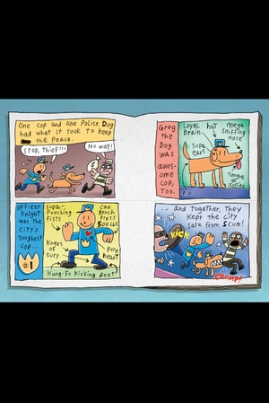 bộ dog man #2: dog man unleashed: a graphic novel