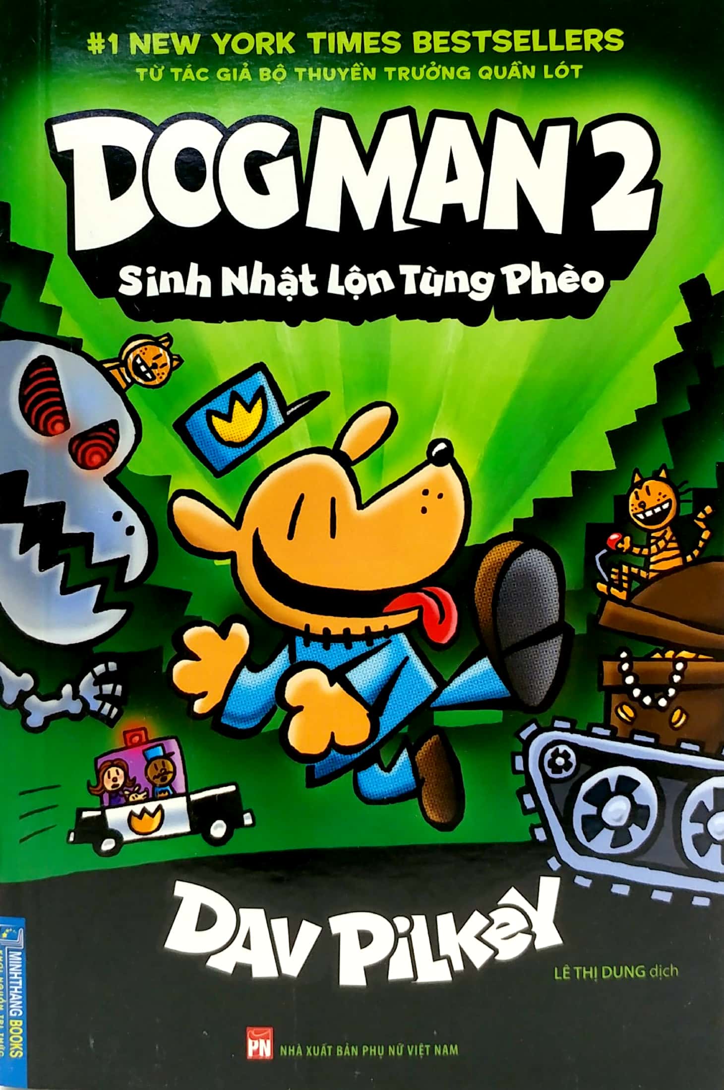 bộ dog man 2 - sinh nhật lộn tùng phèo