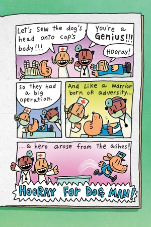 bộ dog man #4: dog man and cat kid: a graphic novel