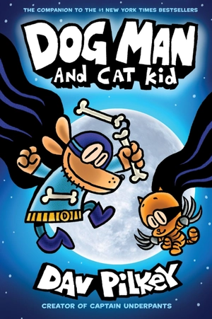 bộ dog man #4: dog man and cat kid: a graphic novel