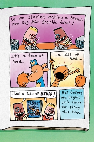 bộ dog man #4: dog man and cat kid: a graphic novel