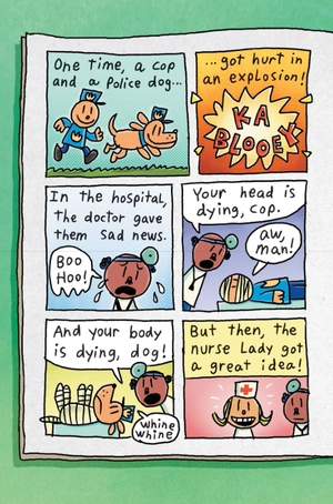 bộ dog man #4: dog man and cat kid: a graphic novel