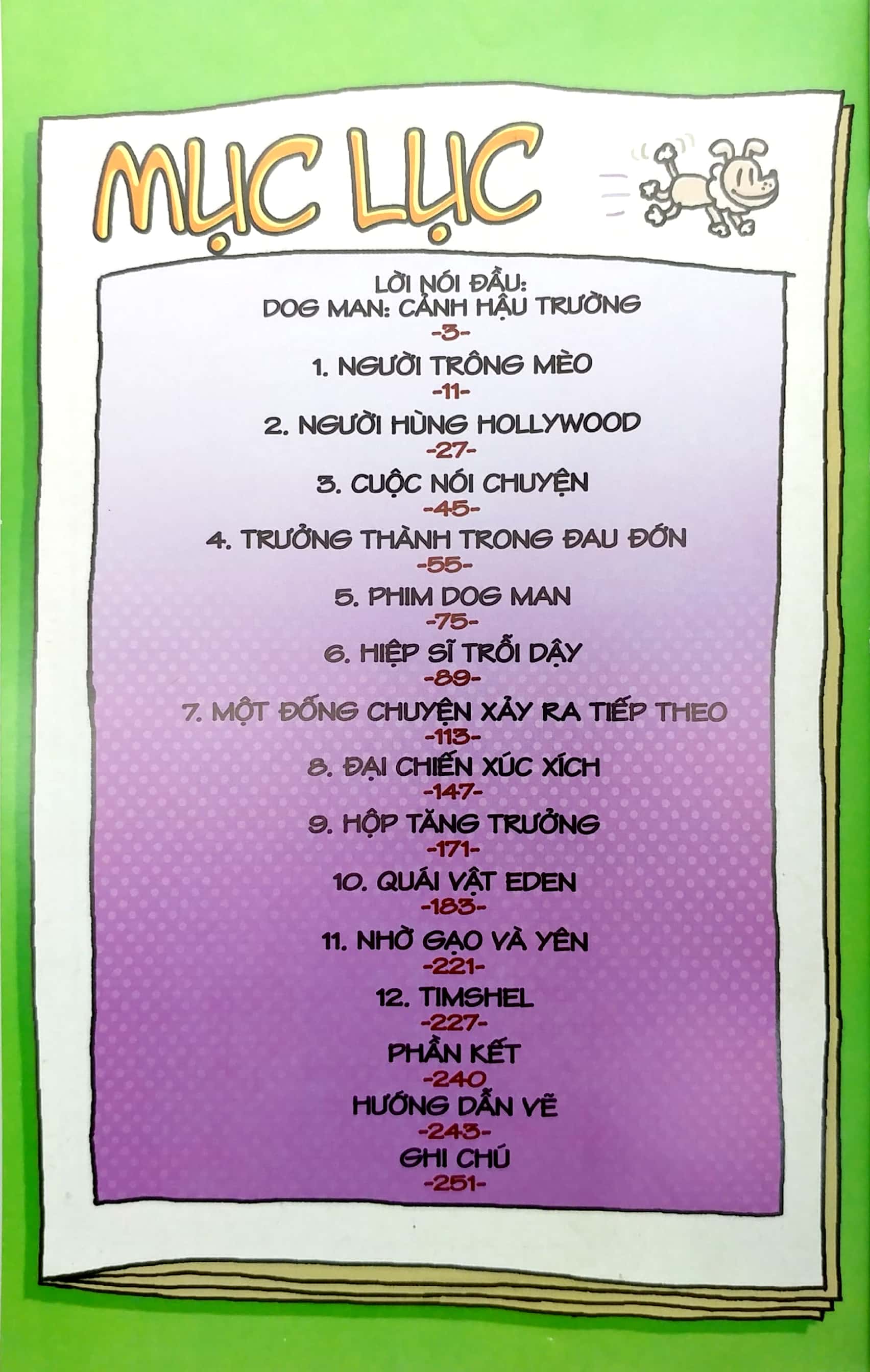 bộ dog man 4 - dog man và nhóc mèo