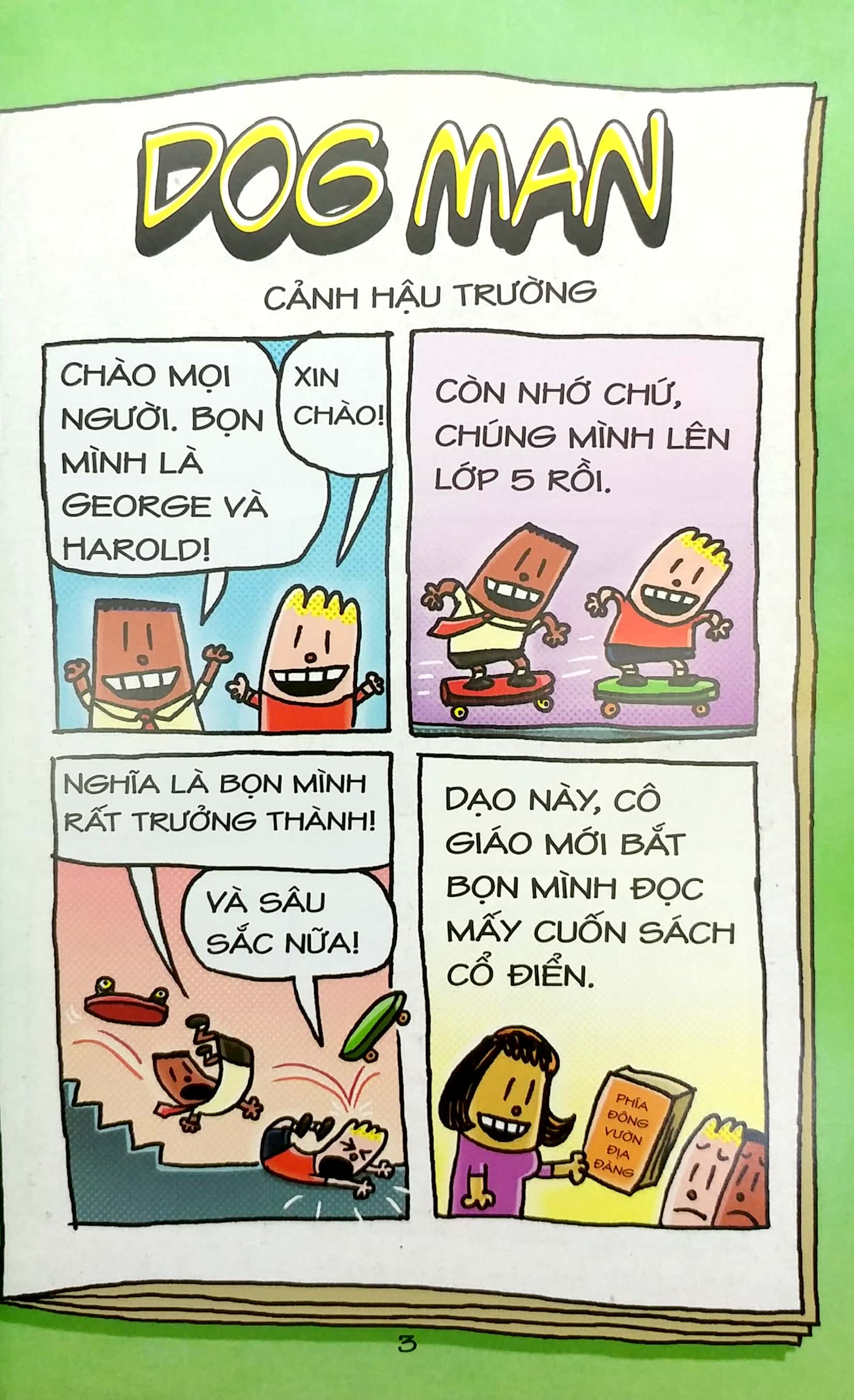 bộ dog man 4 - dog man và nhóc mèo