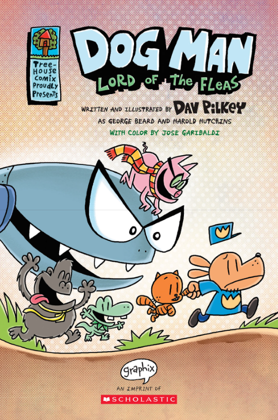 Bo
						
										
										Dog Man #5: Lord Of The Fleas: A Graphic Novel
