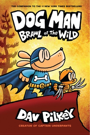 bộ dog man #6: brawl of the wild: a graphic novel