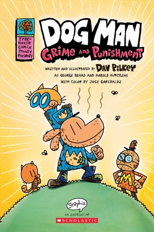 bộ dog man #9: grime and punishment: a graphic novel