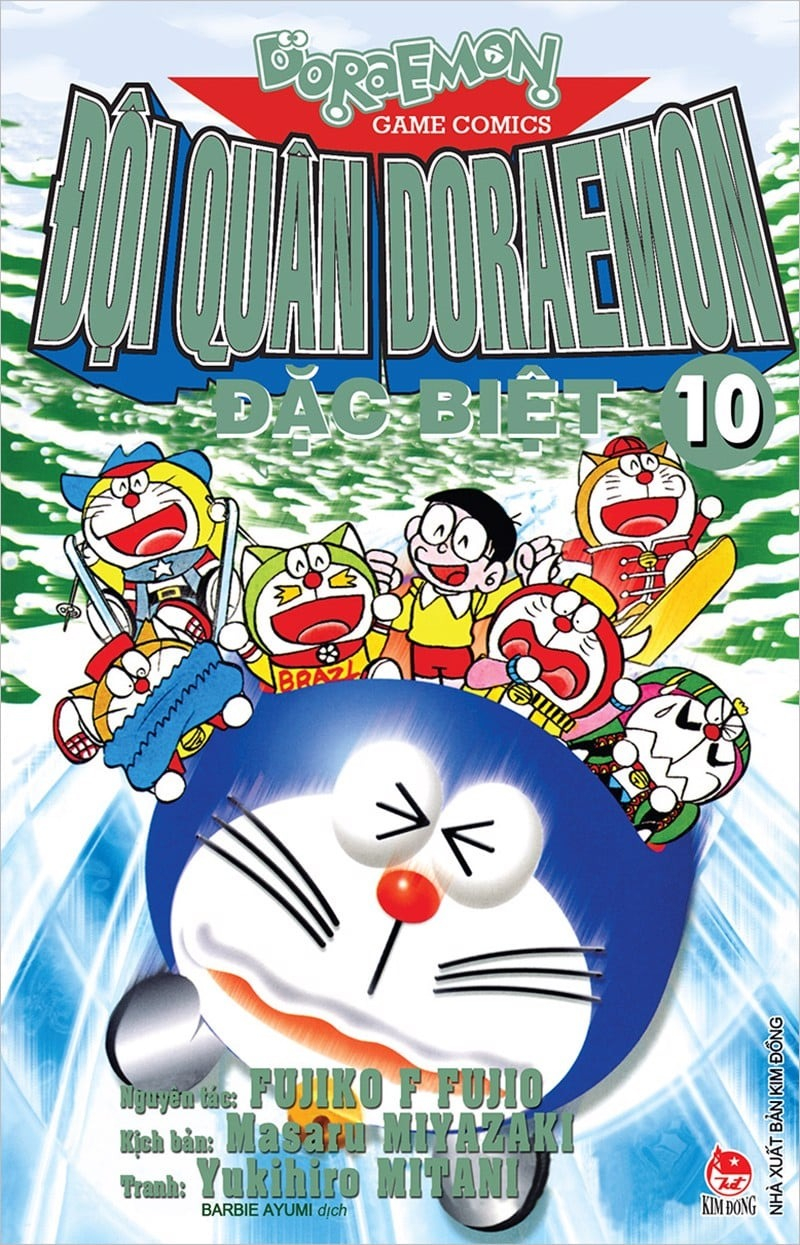 bộ đội quân doraemon đặc biệt - tập 10 (tái bản 2023)