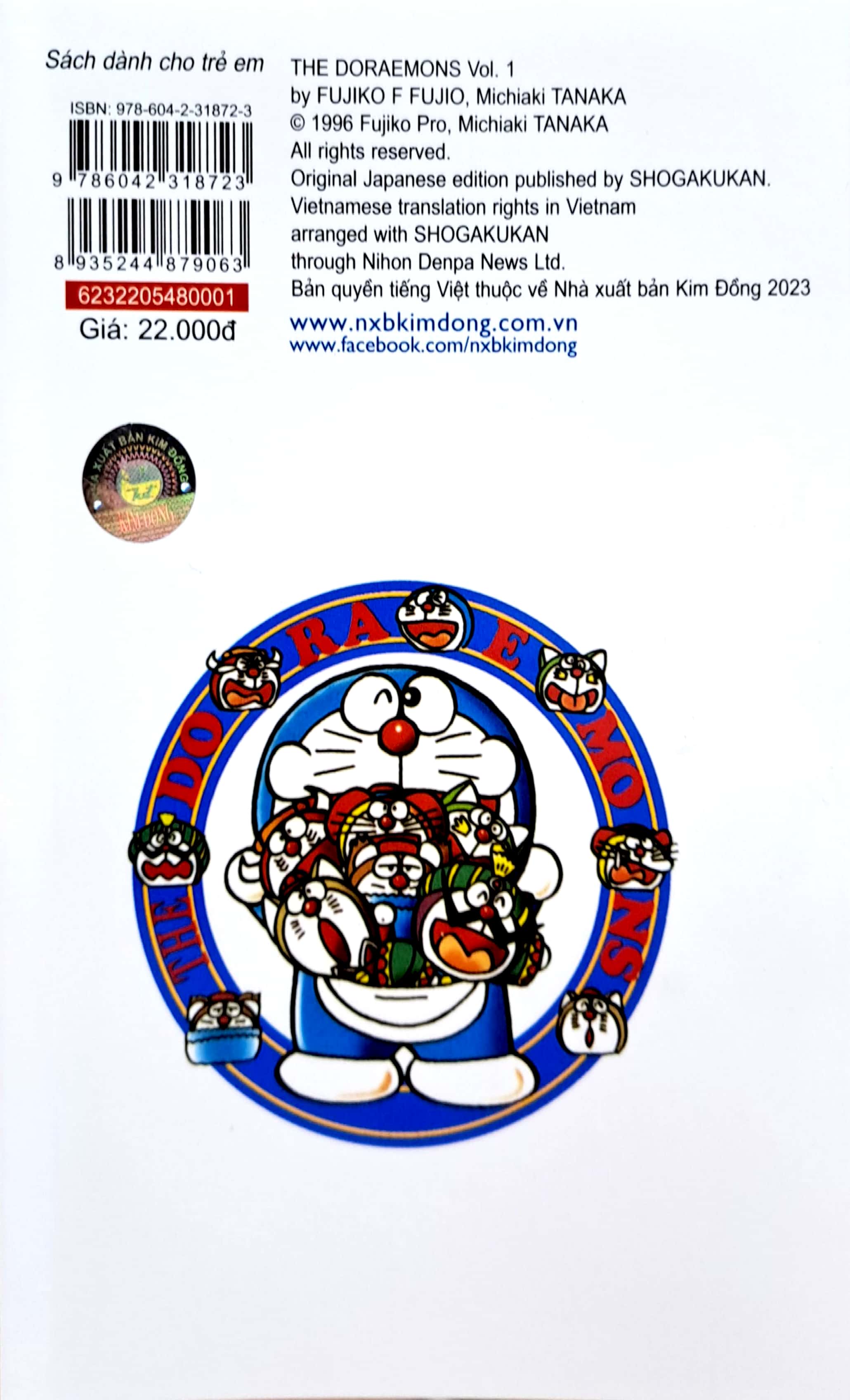 bộ đội quân doraemon - tập 1 (tái bản 2022)