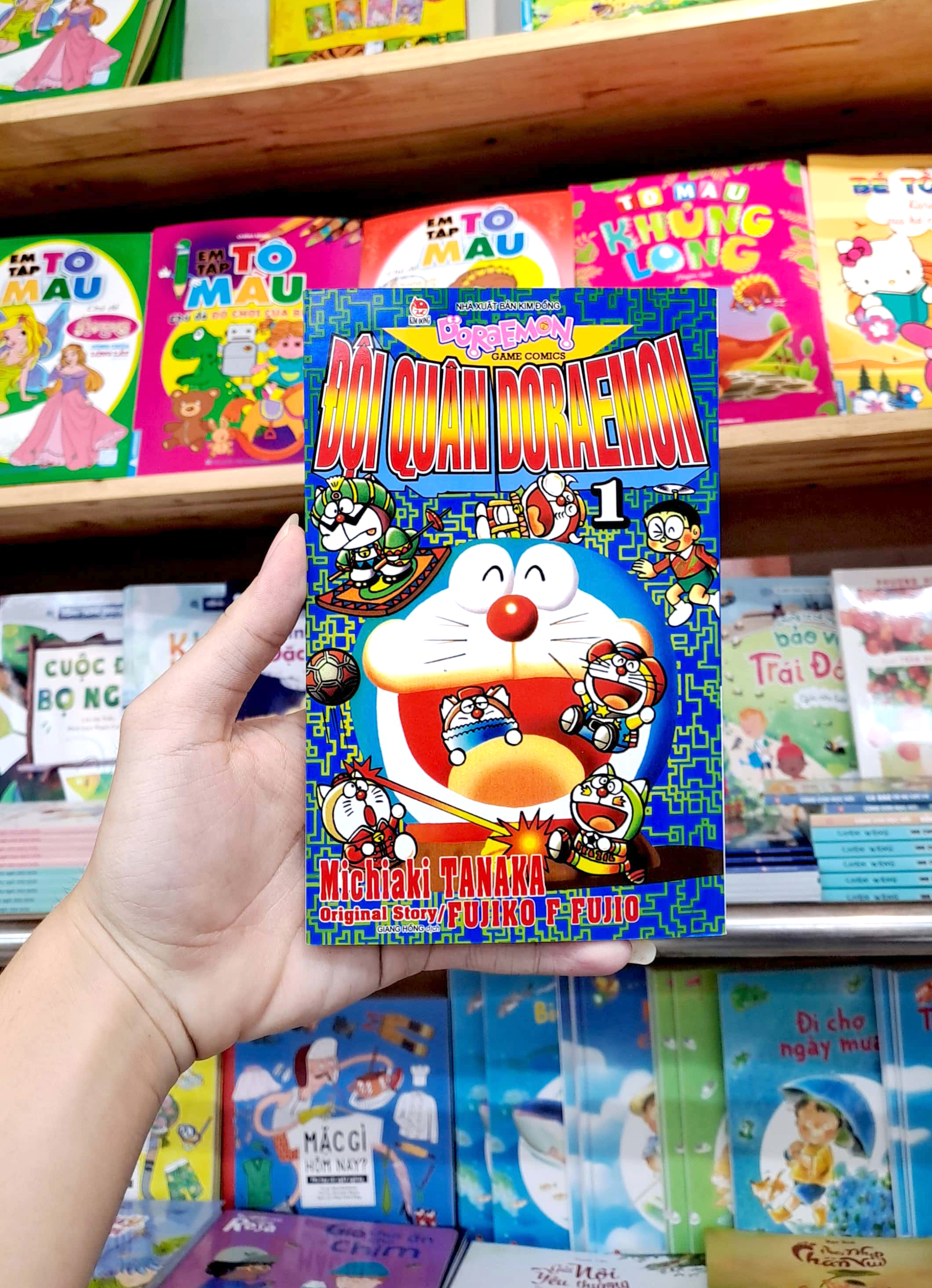 bộ đội quân doraemon - tập 1 (tái bản 2022)