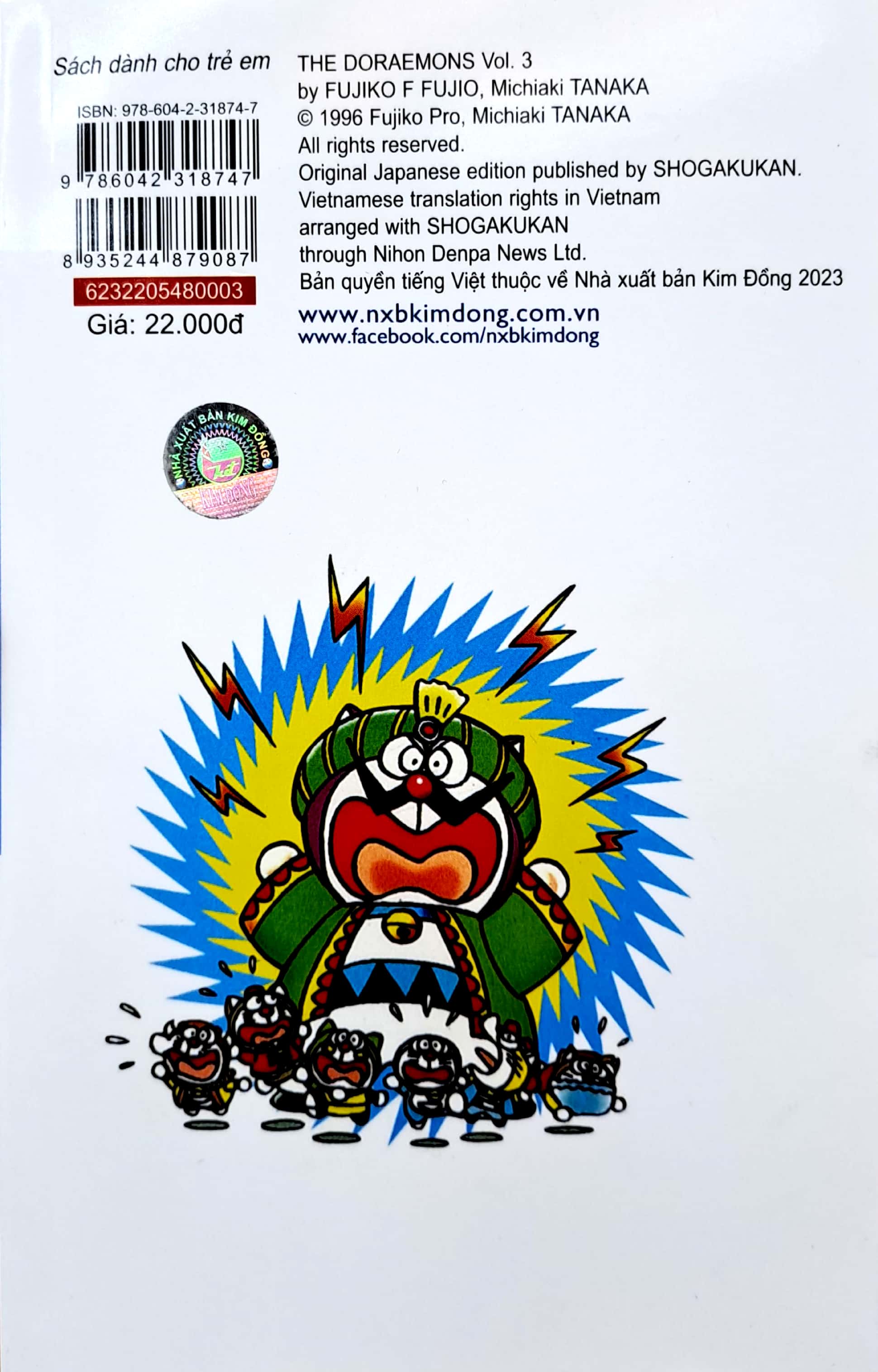 bộ đội quân doraemon - tập 3 (tái bản 2022)