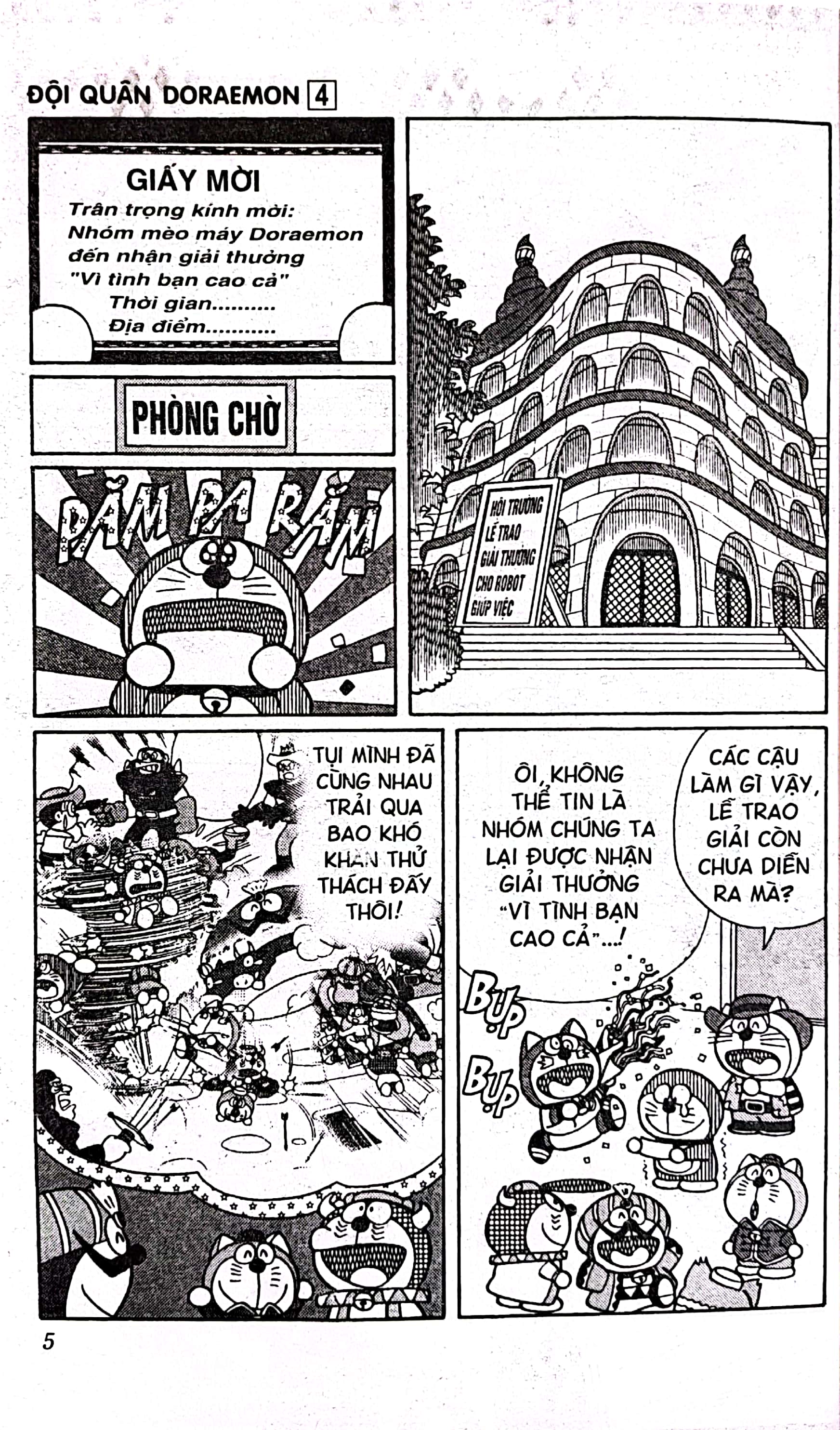 bộ đội quân doraemon - tập 4 (tái bản 2022)