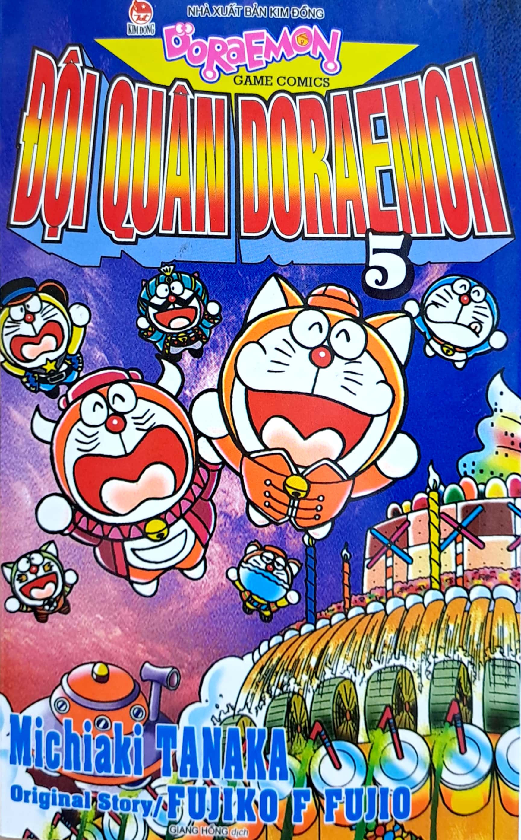 bộ đội quân doraemon - tập 5 (tái bản 2023)