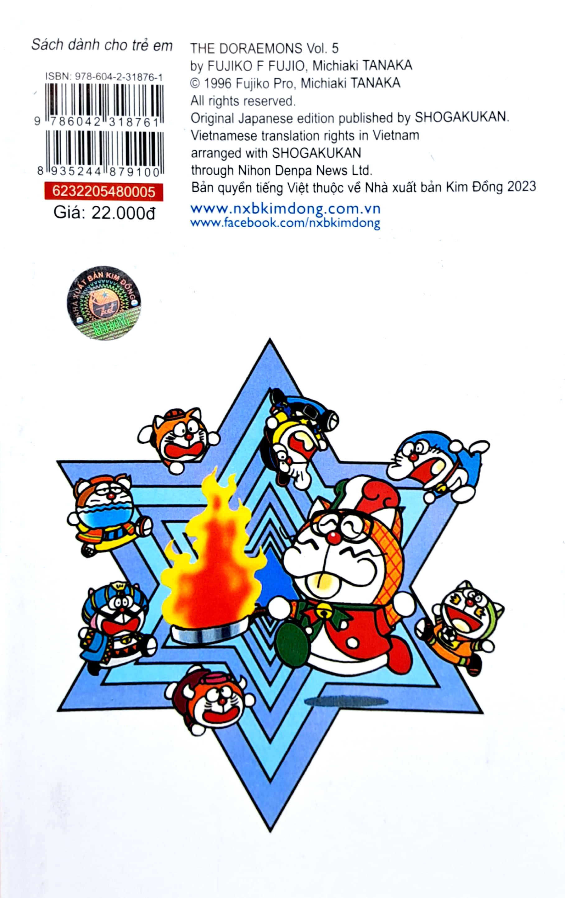 bộ đội quân doraemon - tập 5 (tái bản 2023)