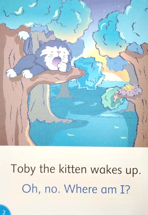 bộ dolphin readers level 1: lost kitten