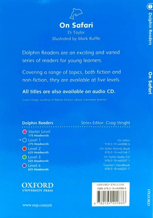 bộ dolphin readers level 1: on safari