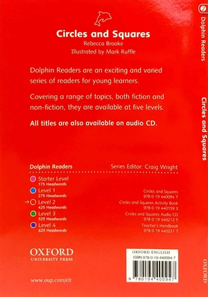 bộ dolphin readers level 2: circles and squares