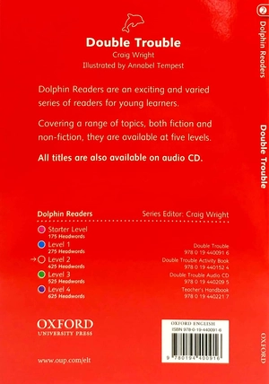 bộ dolphin readers level 2: double trouble