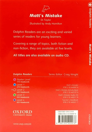 bộ dolphin readers level 2: matt's mistake