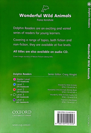 bộ dolphin readers level 3: wonderful wild animals