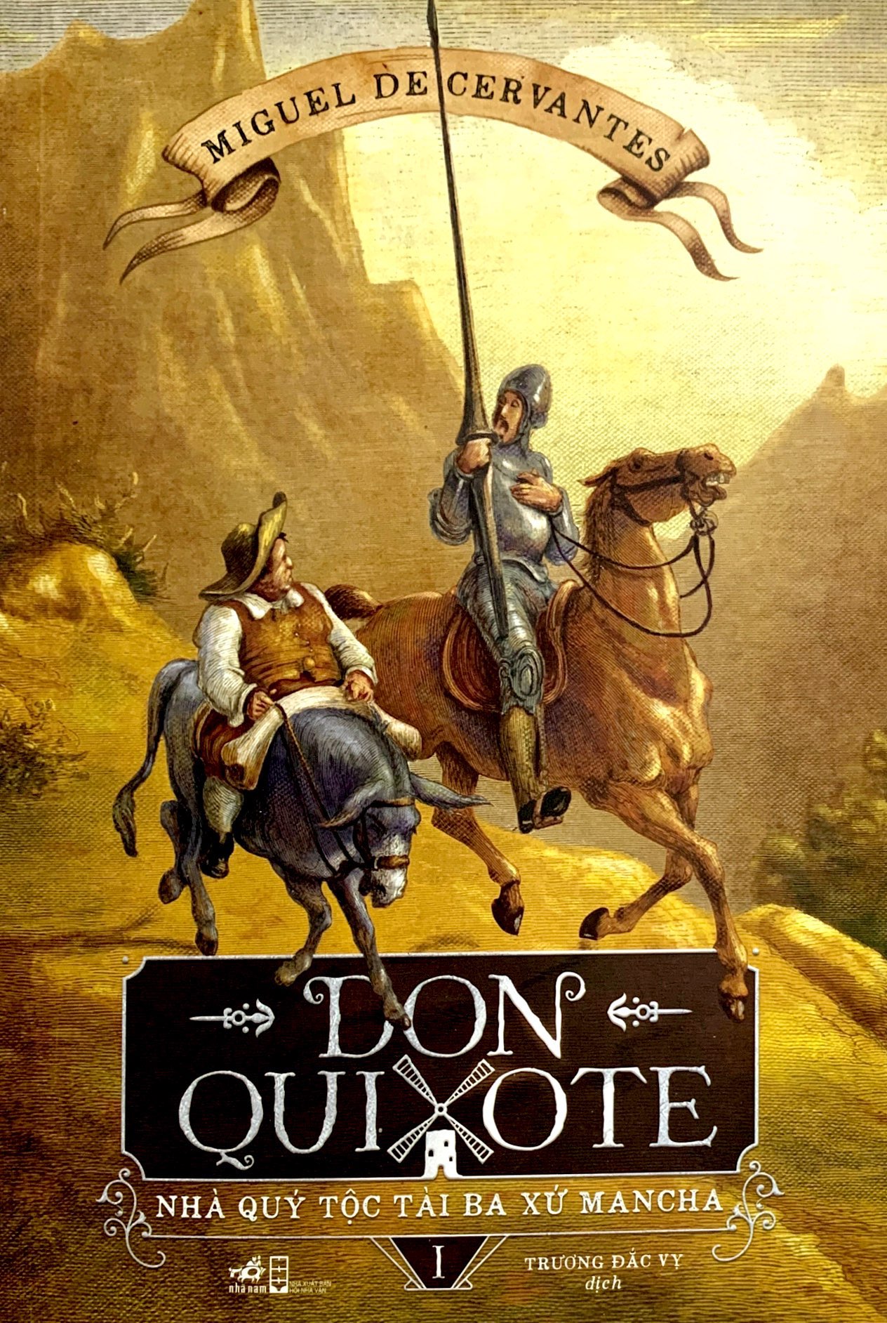 bộ don quixote nhà quý tộc tài ba xứ mancha - tập 1