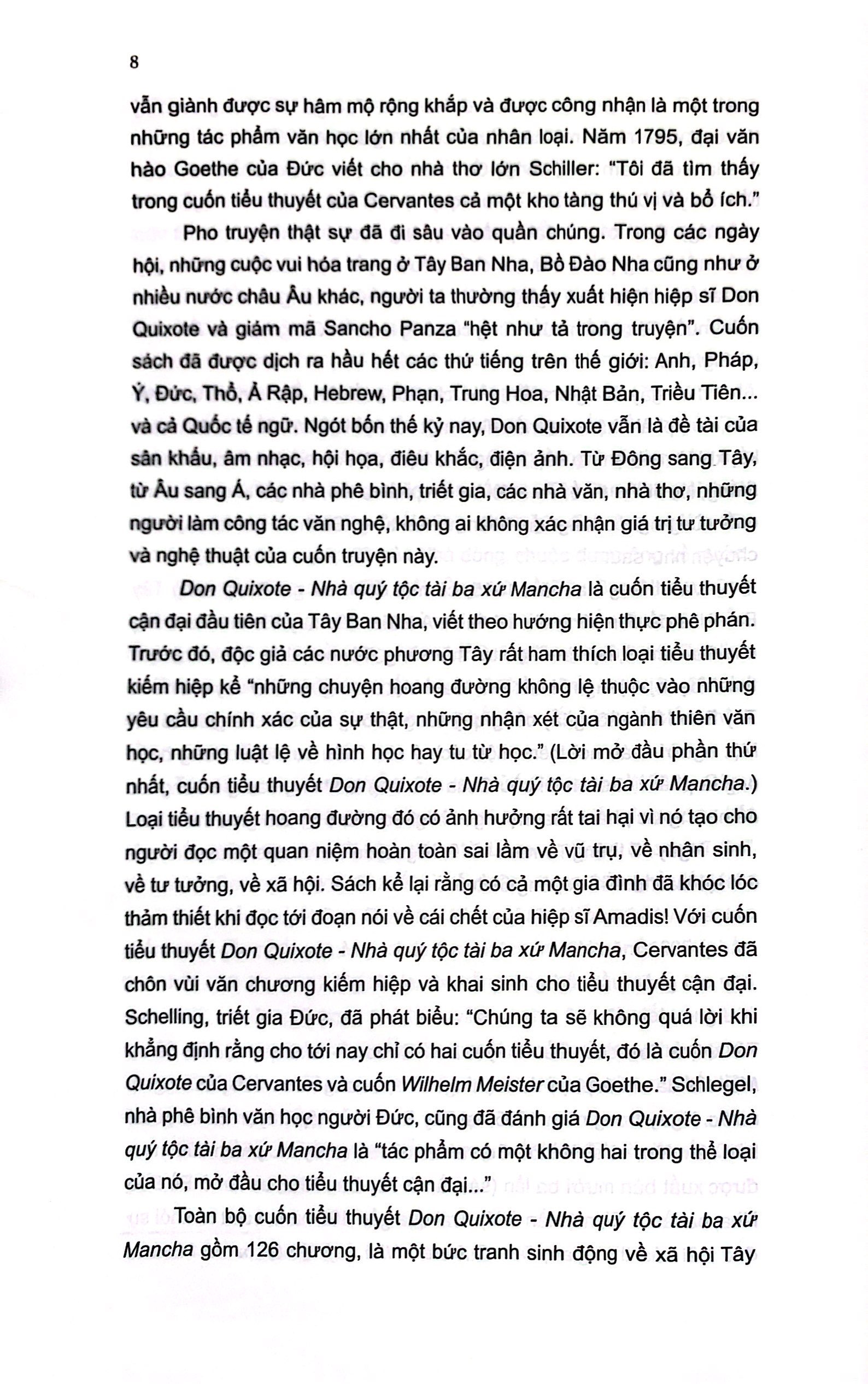 bộ don quixote nhà quý tộc tài ba xứ mancha - tập 1