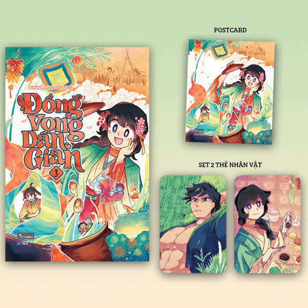 Bo
						
										
										Dong Vong Dan Gian - Tap 3 - Ban Dac Biet - Tang Kem 1 Postcard Can Nhu + 2 The Nhan Vat Can Nhu