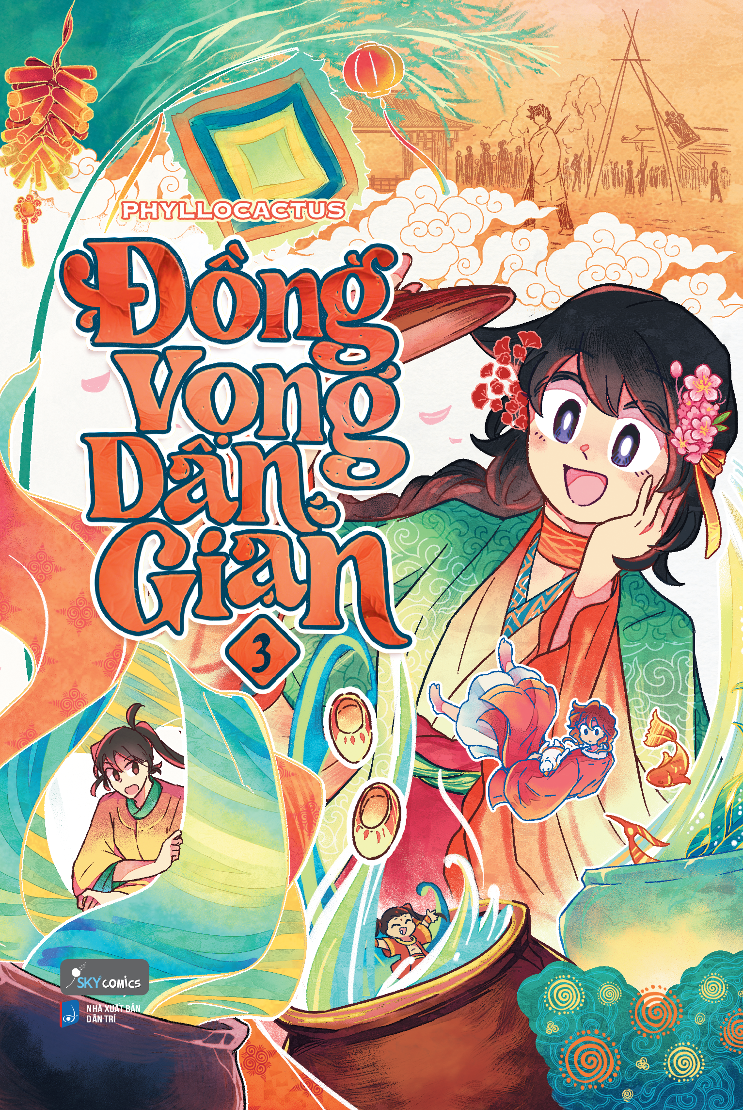 Bo
						
										
										Dong Vong Dan Gian - Tap 3 - Ban Dac Biet - Tang Kem 1 Postcard Can Nhu + 2 The Nhan Vat Can Nhu
