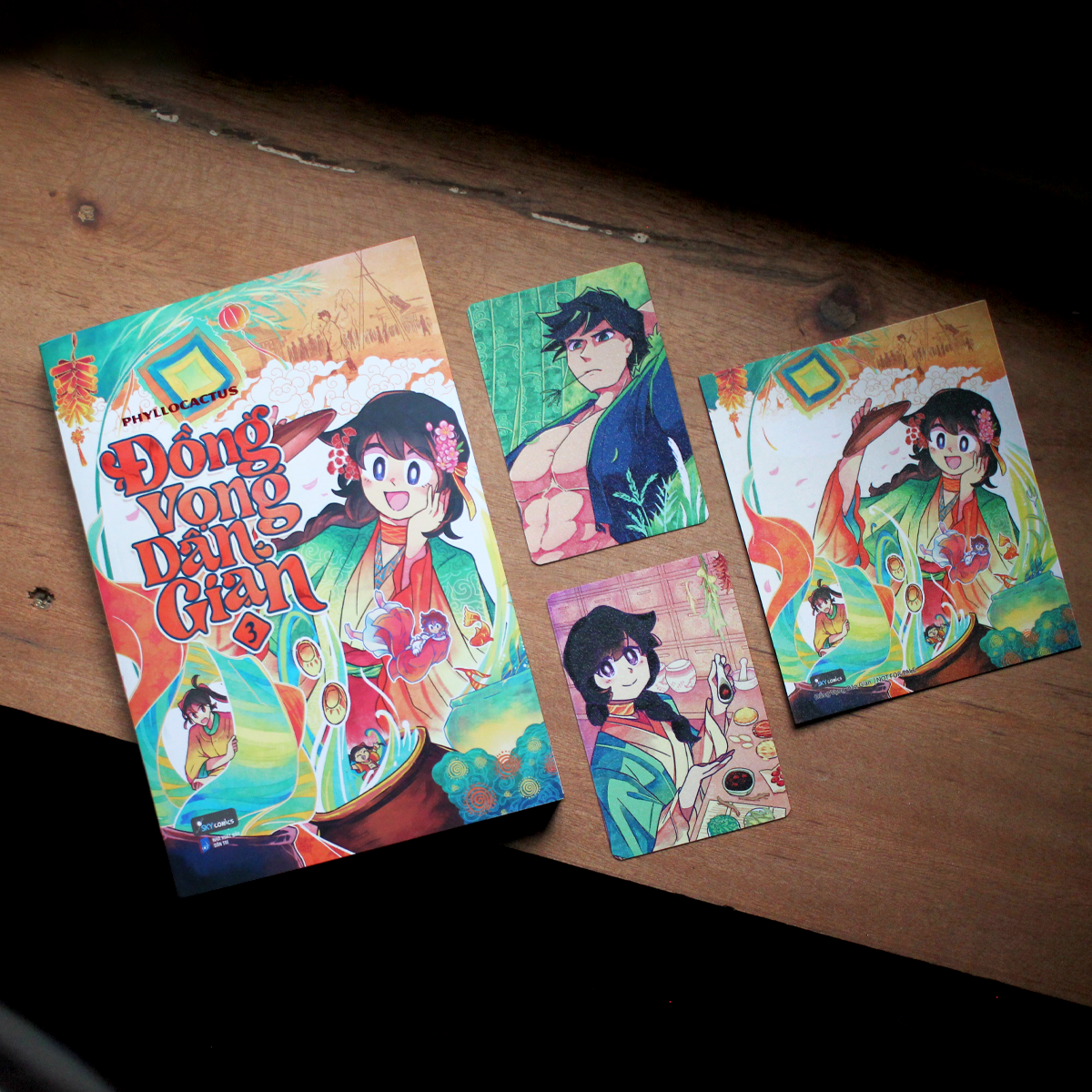 Bo
						
										
										Dong Vong Dan Gian - Tap 3 - Ban Dac Biet - Tang Kem 1 Postcard Can Nhu + 2 The Nhan Vat Can Nhu