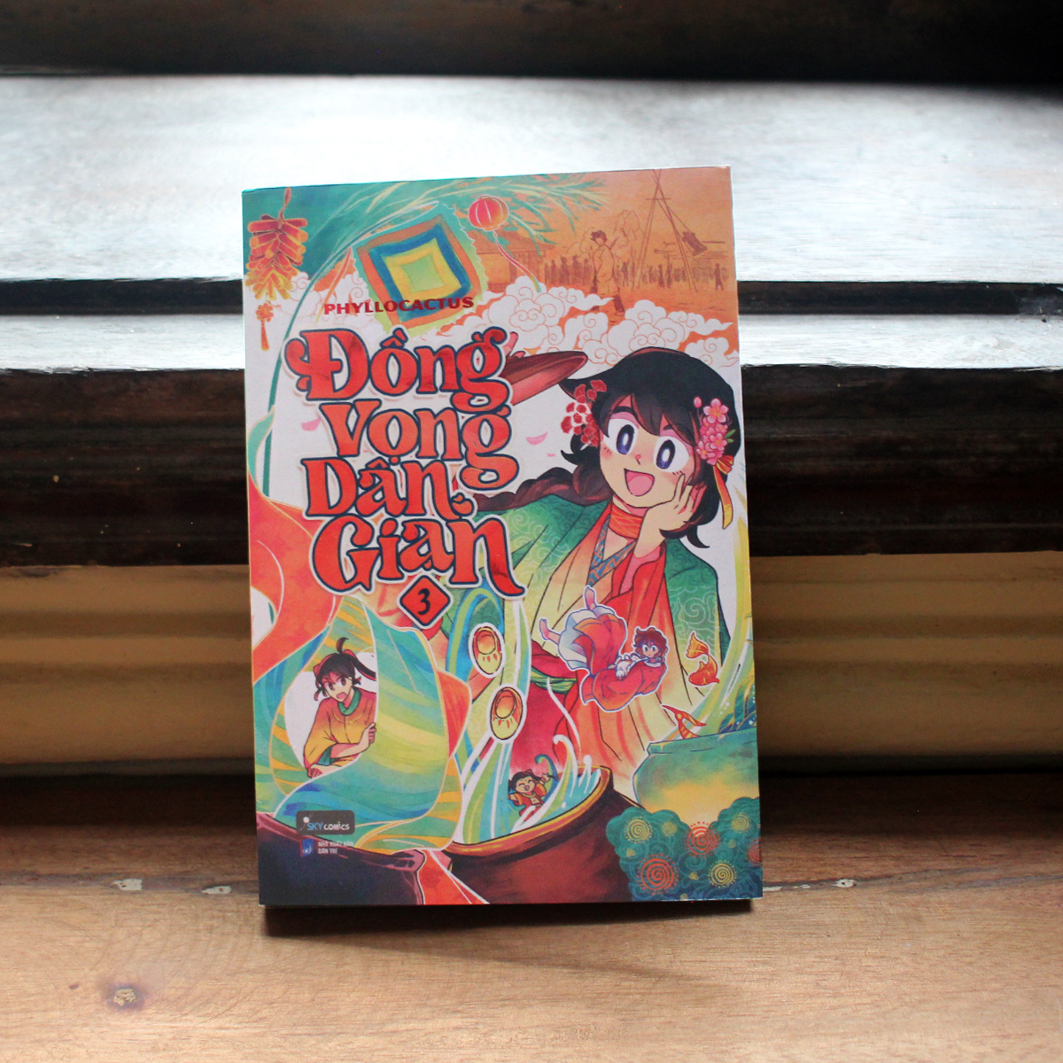 Bo
						
										
										Dong Vong Dan Gian - Tap 3 - Ban Dac Biet - Tang Kem 1 Postcard Can Nhu + 2 The Nhan Vat Can Nhu