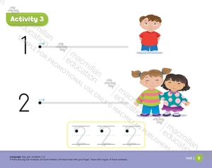 bộ doodle town 1 math skills pad