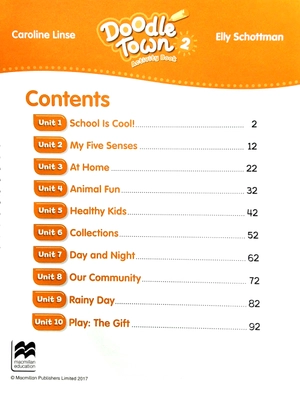 bộ doodle town 2 ab