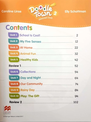 bộ doodle town 2 sb pk