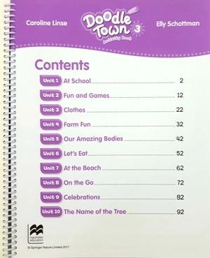 bộ doodle town 3 ab