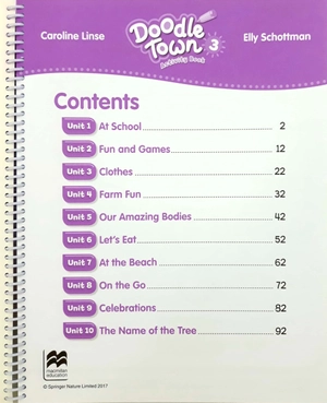 bộ doodle town 3 ab