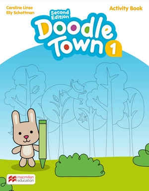 bộ doodle town level 1 activity book 2nd edition