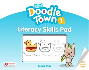 bộ doodle town level 1 literracy skill pad 2nd edition