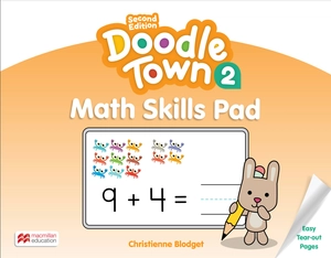 bộ doodle town level 2 math skills pad 2nd edition