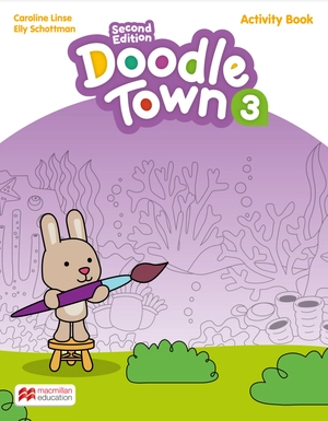 bộ doodle town level 3 activity book 2nd edition