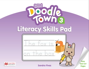 bộ doodle town level 3 literracy skill pad 2nd edition