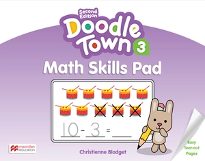 bộ doodle town level 3 math skills pad 2nd edition
