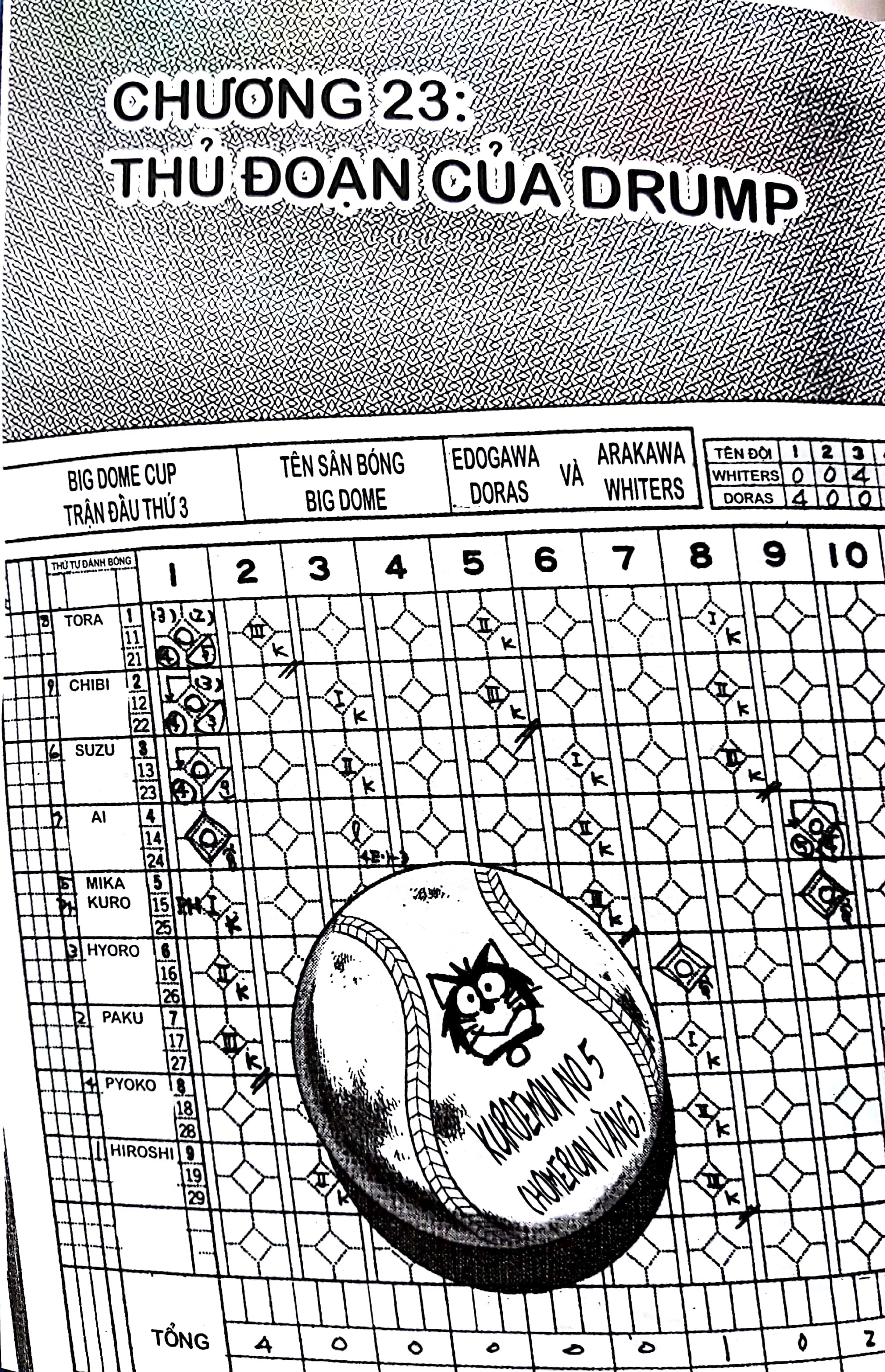 bộ doraemon bóng chày - truyền kì về bóng chày siêu cấp - tập 4 (tái bản 2023)