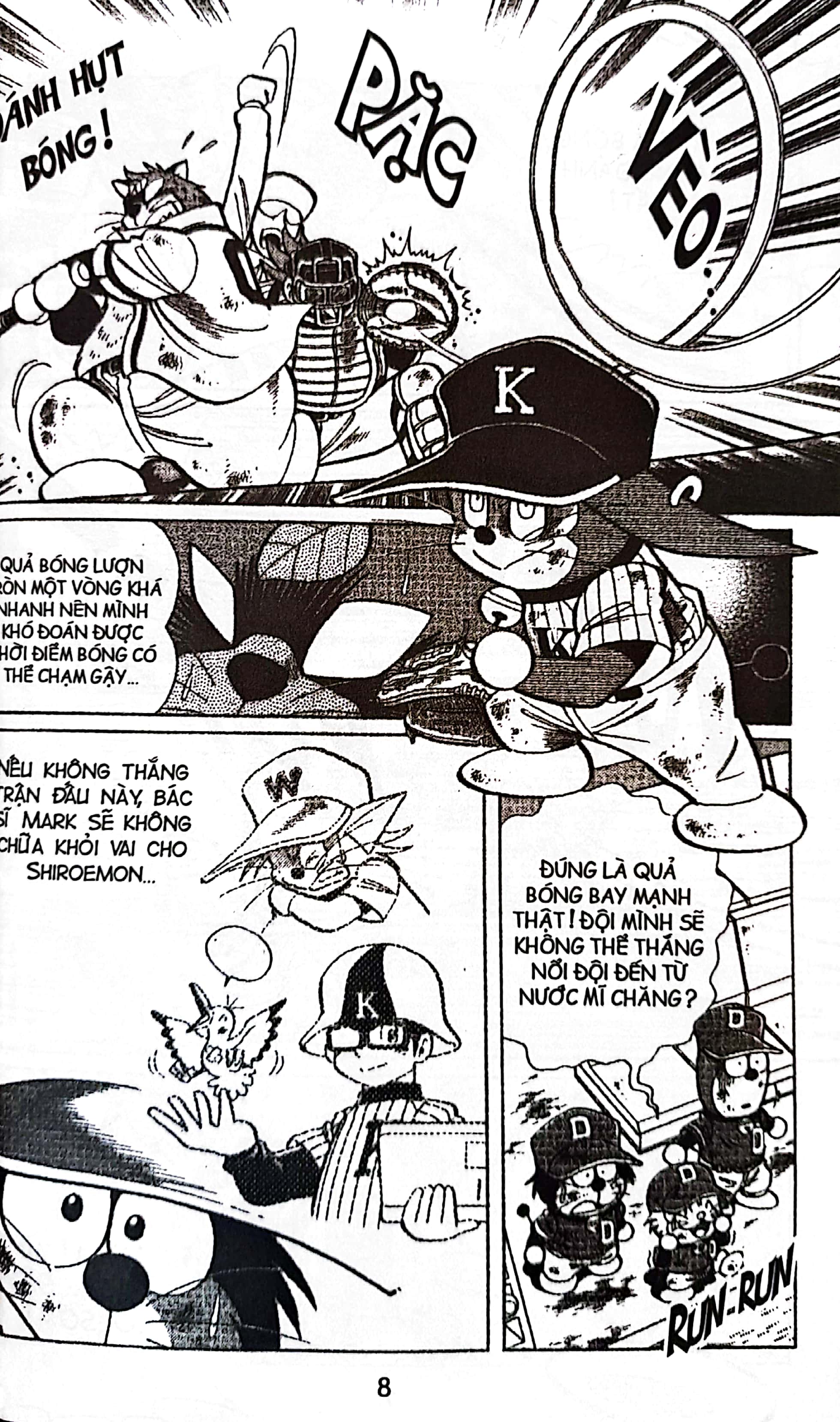 bộ doraemon bóng chày - truyền kì về bóng chày siêu cấp - tập 5 (tái bản 2023)