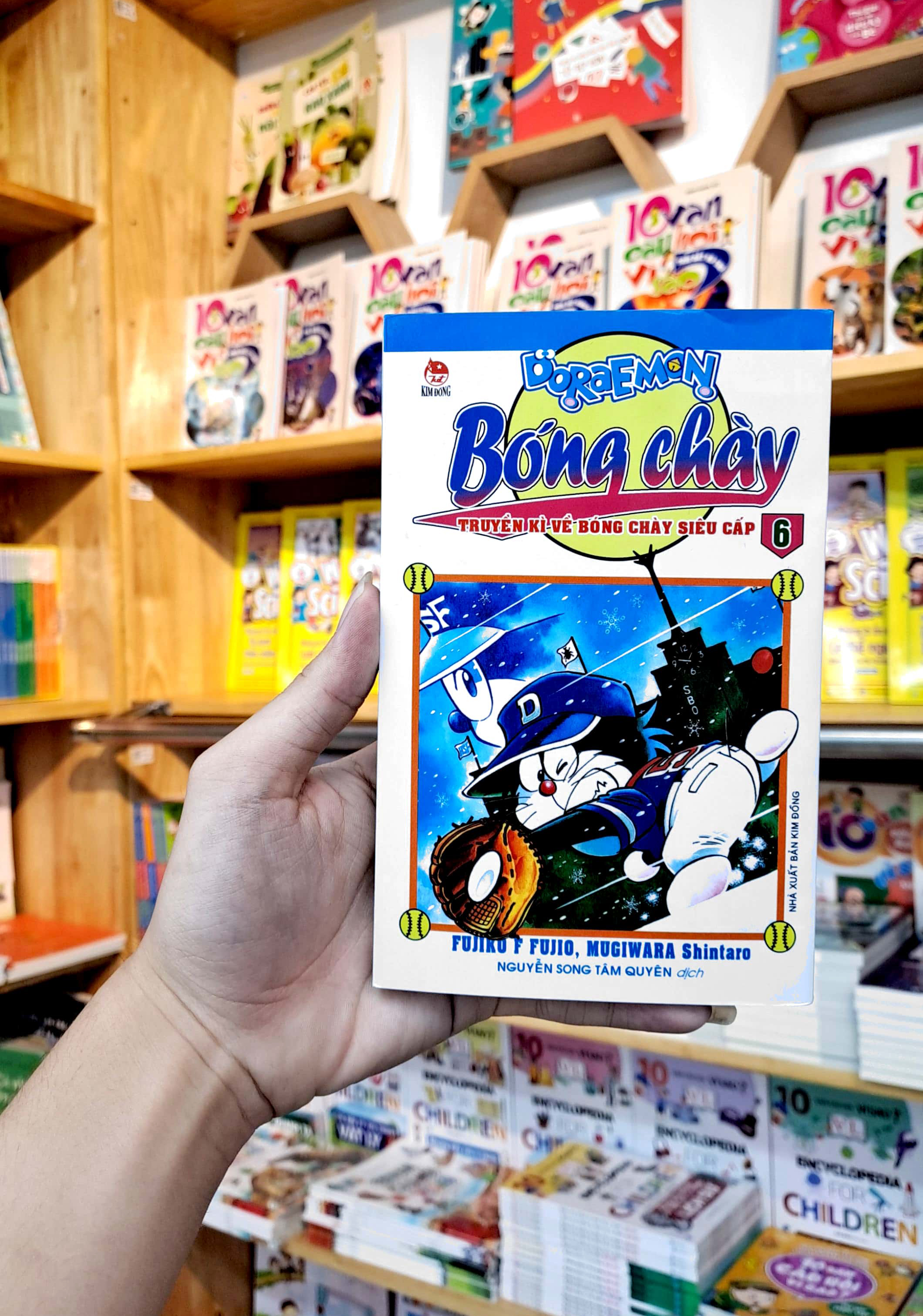 bộ doraemon bóng chày - truyền kì về bóng chày siêu cấp - tập 6 (tái bản 2023)