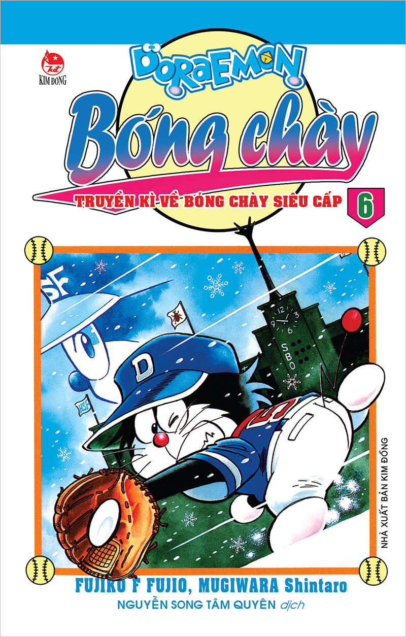 bộ doraemon bóng chày - truyền kì về bóng chày siêu cấp - tập 6 (tái bản 2023)