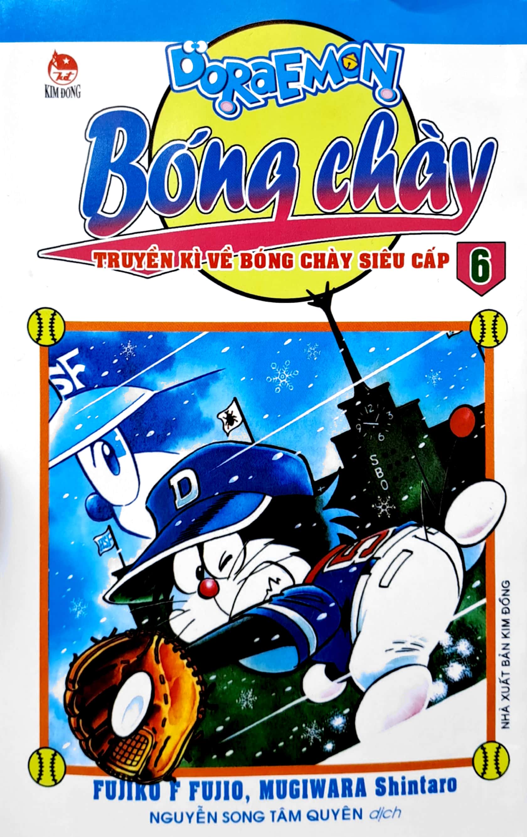 bộ doraemon bóng chày - truyền kì về bóng chày siêu cấp - tập 6 (tái bản 2023)