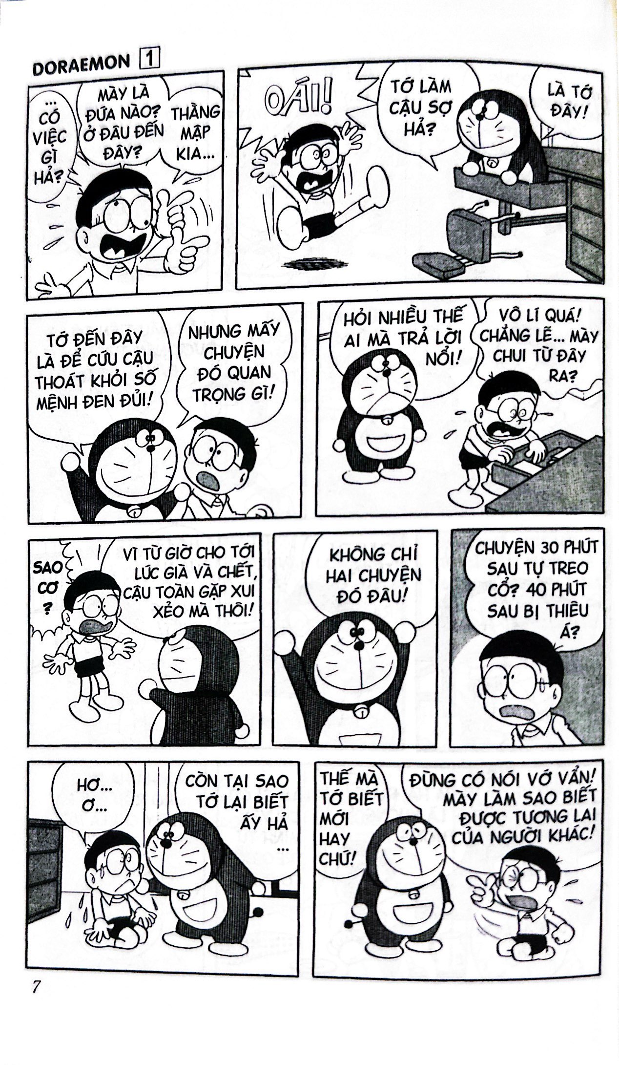 bộ doraemon - chú mèo máy đến từ tương lai - tập 1 (tái bản 2023)