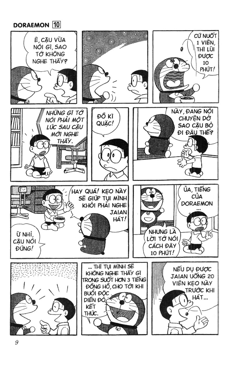 bộ doraemon - chú mèo máy đến từ tương lai - tập 10 (tái bản 2023)